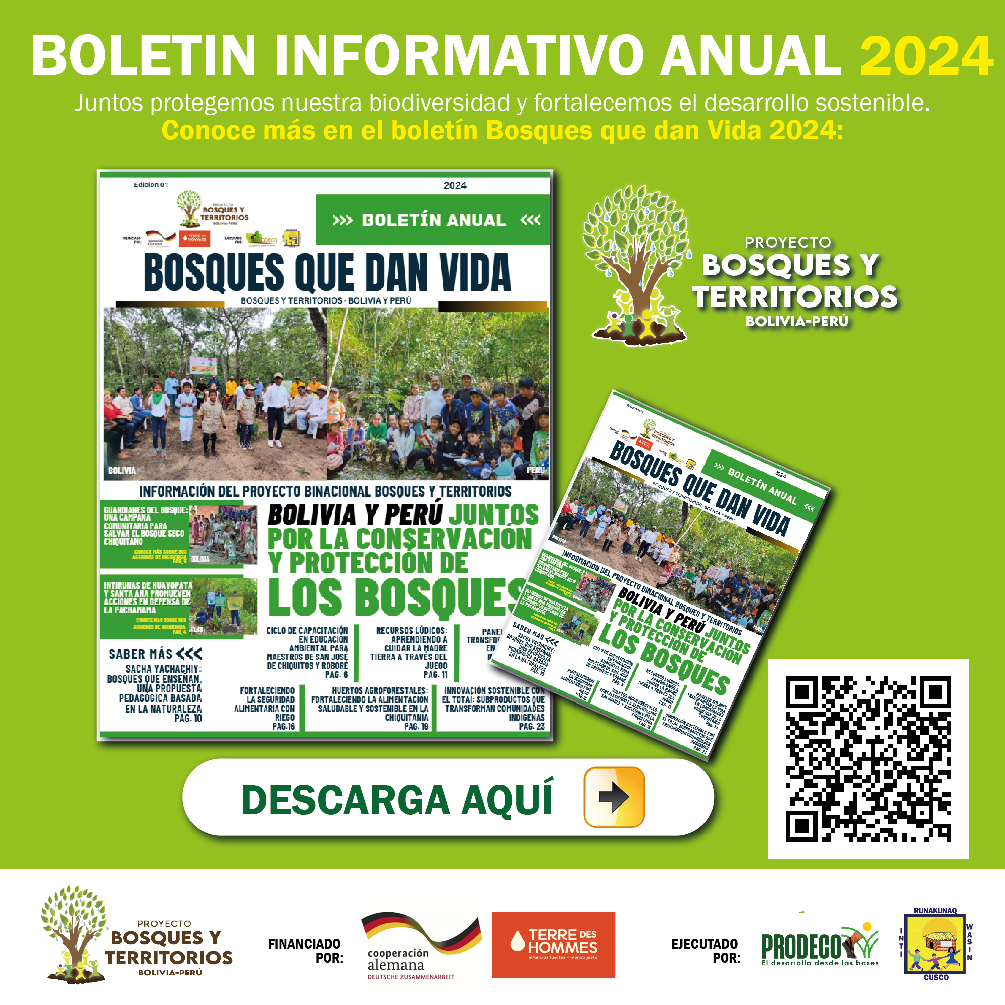 BOLETIN BINACIONAL «BOSQUES QUE DAN VIDA» 2024